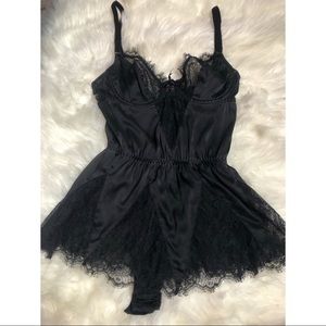 Agent Provocateur Black Swan Bodysuit